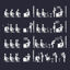 Gray class daily vector icon ppt format combination pptx format