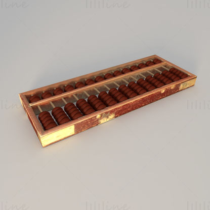Abacus model 3d
