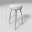 Round bar chair 3d model
