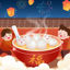 Tangyuan Lantern Festival Illustration