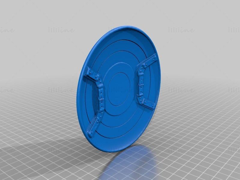 Captain America Bust 3D Printing Model STL
