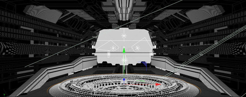 Çeşitli formatlar c4d mekanik kanal 3d bilim kurgu sahnesi mekanik kabin modeli uzay kapsülü modeli