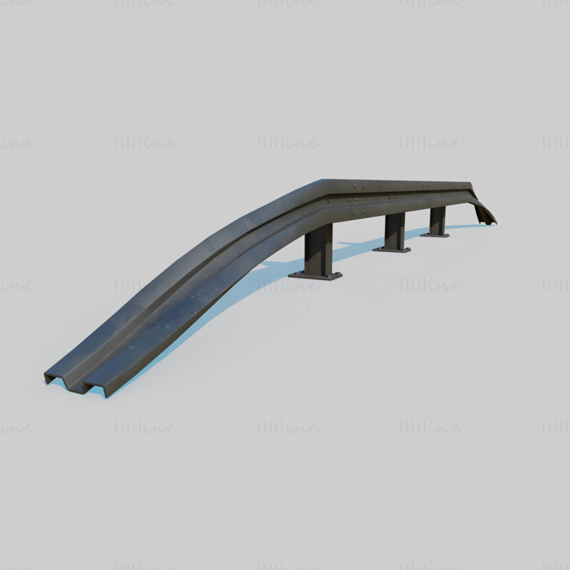 Guard Rail 3D Model