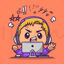 cartoon angry employee cute illustration EPS