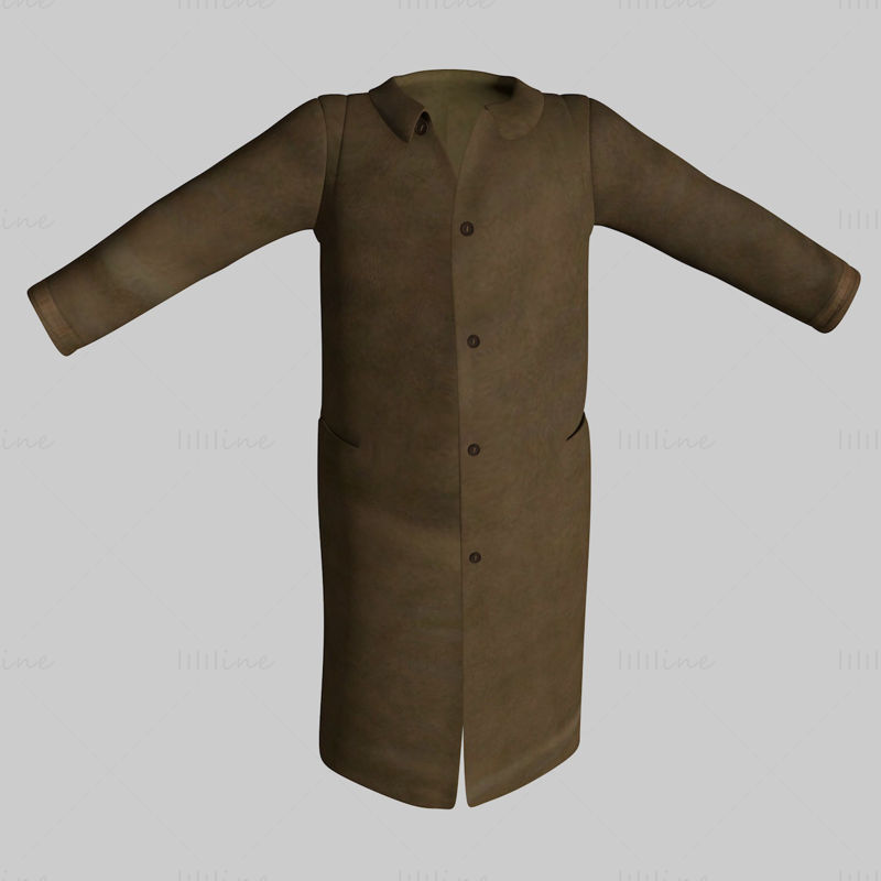 Kabát 3d modell