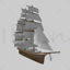 Galleon 3d model