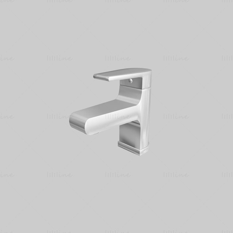 Stainless tap 3d model