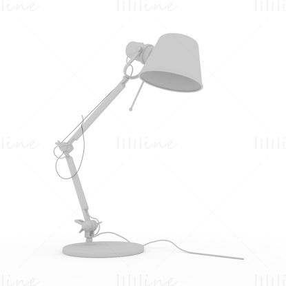 Asztali lámpa 3d modell