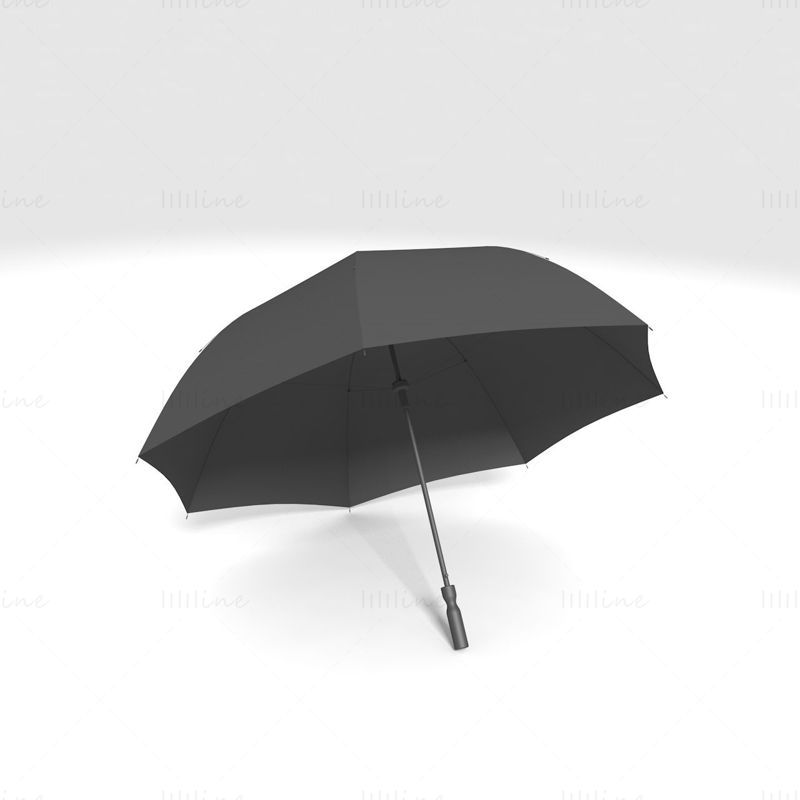 Esernyős 3d modell