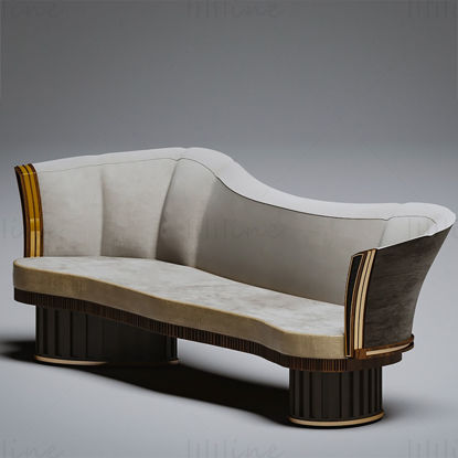 sofá silla modelo 3d