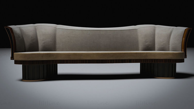 sofa chair 3D model
