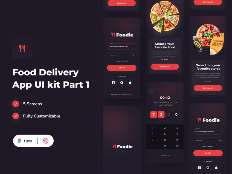Food Delivery App Template