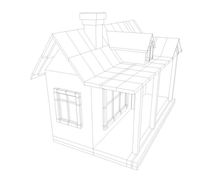 how do i make a 3d model of my house