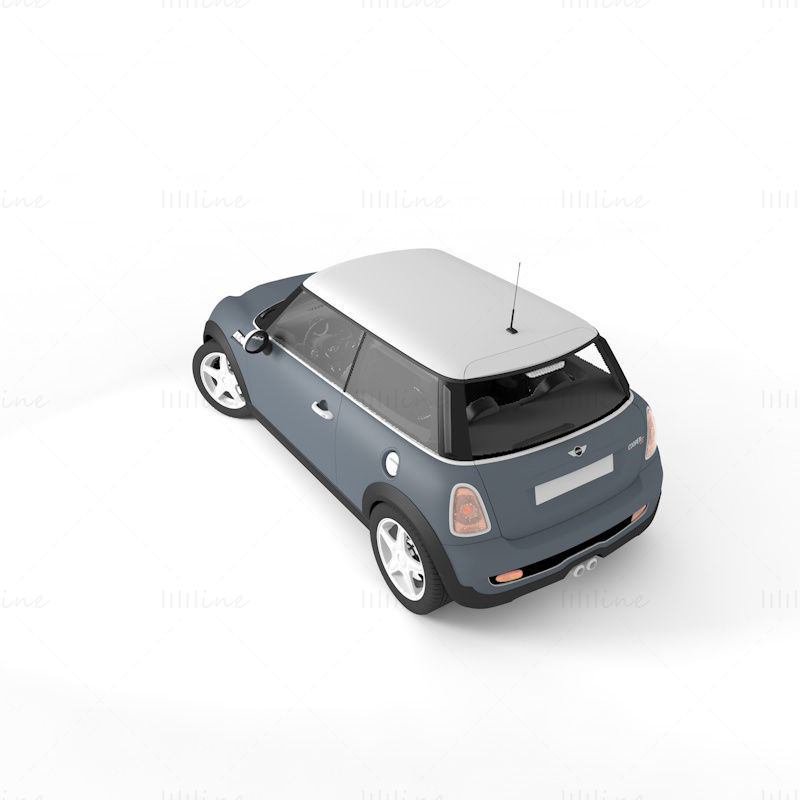MINI autó 3D modell