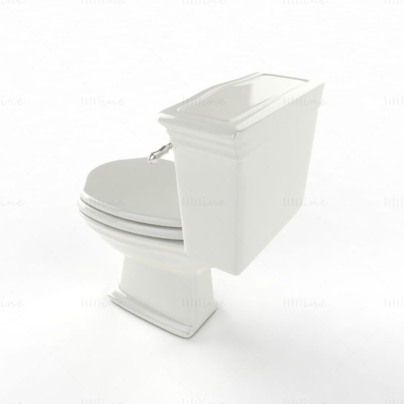 WC 3D modell