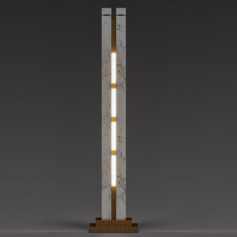 marble floor lamp