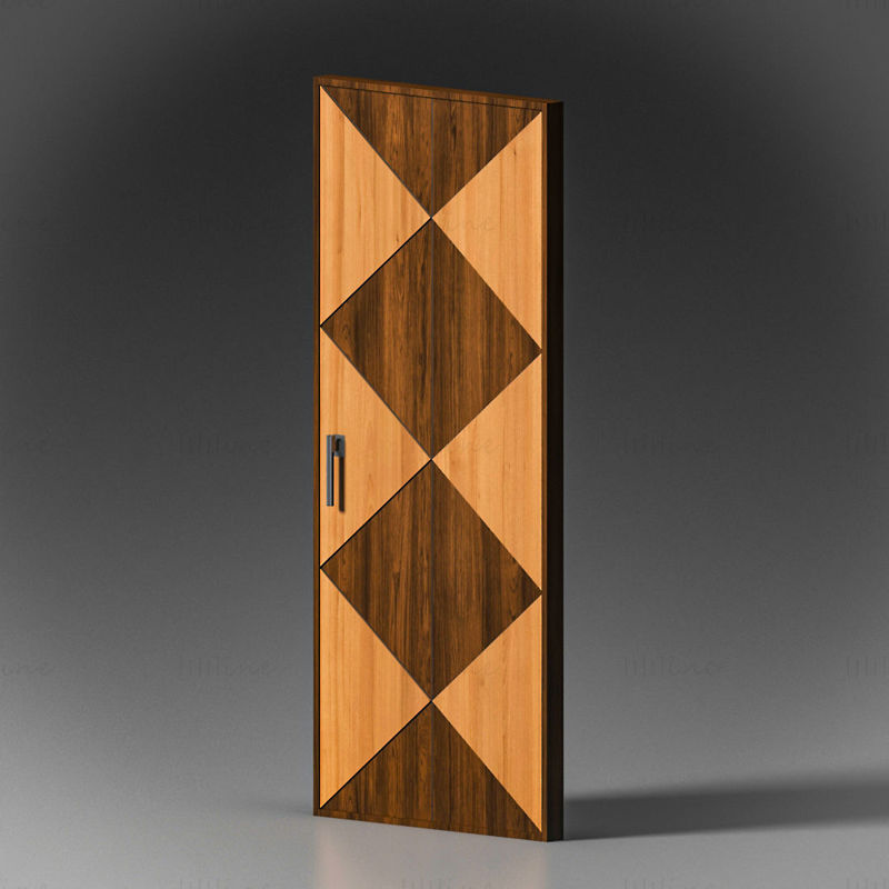 Puerta de madera interior de mejoras para el hogar
