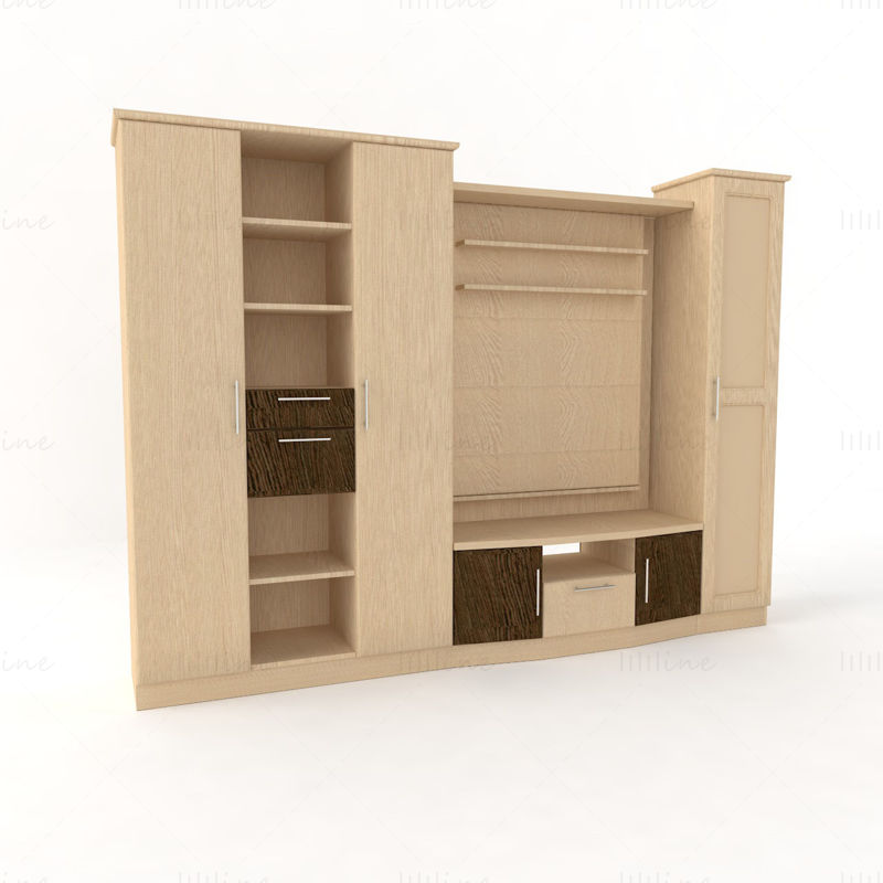 Model 3D de cabinet