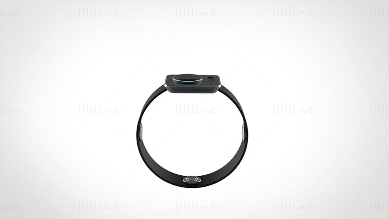 3D Industrial Design Model of Intelligent Assisted Travel Bracelet for the Blind