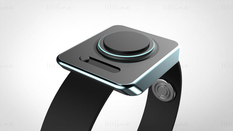 3D Industrial Design Model of Intelligent Assisted Travel Bracelet for the Blind