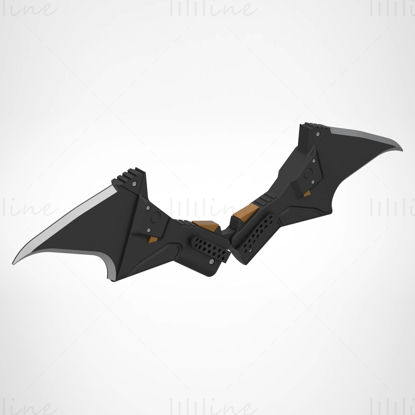 Batarang 3d print model from the movie The Batman 2022