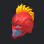 Captain Marvel Helmet 3D Model Ready to Print
