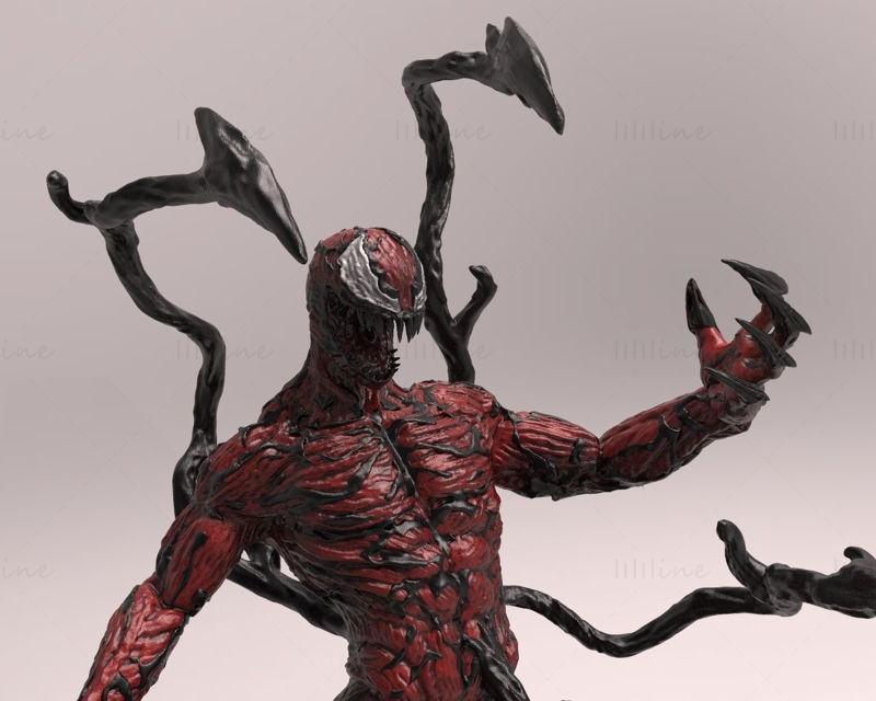 Carnage Miniatures 3D Model Ready to Print
