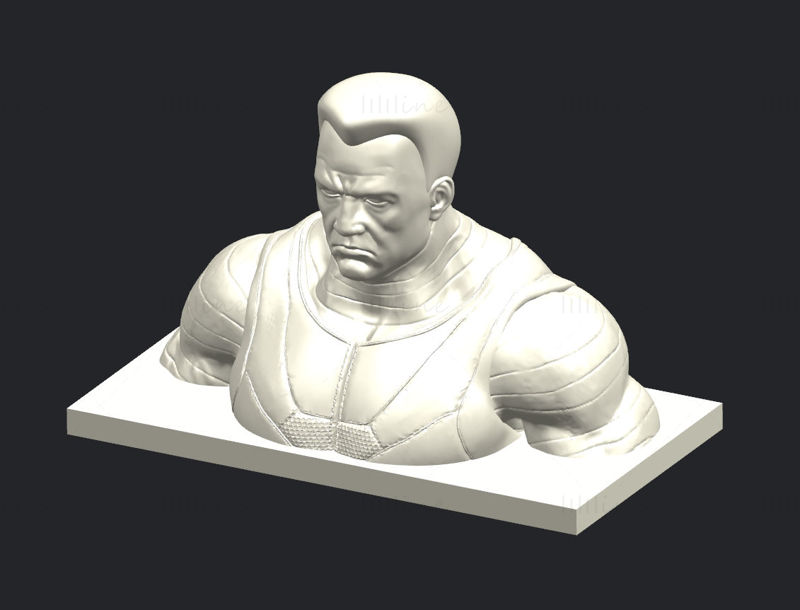 Collosus Bust 3D Model Ready to Print