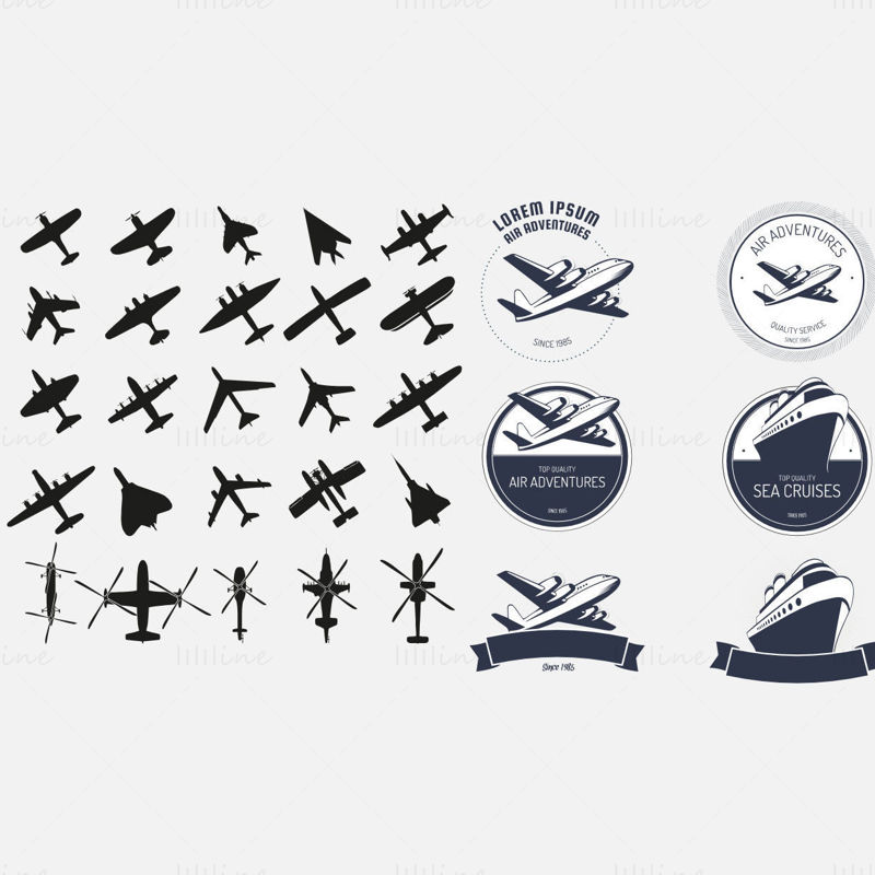 Silahlı avcı elemanı vektör simgesi PPT formatı