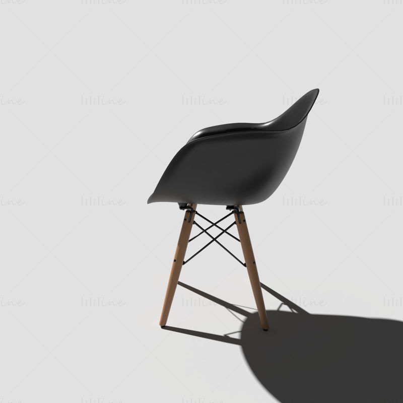 Shell Chair 3D Model
