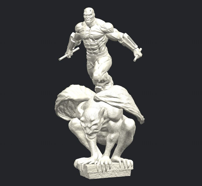 Daredevil Miniatures 3D Model Ready to Print