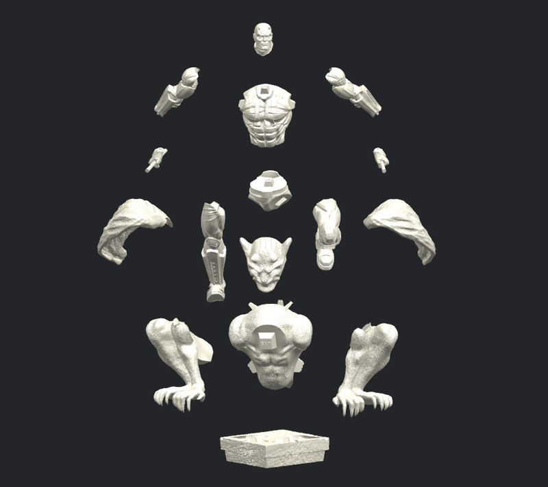 Daredevil Miniatures 3D Model Ready to Print