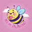 Cartoon bee vector