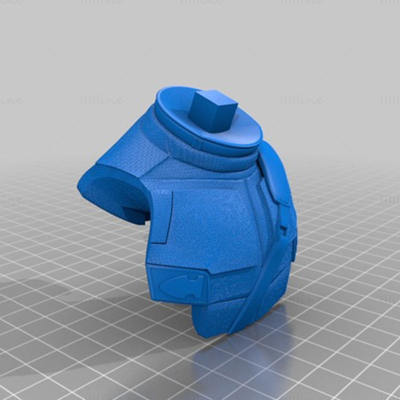 Deadpool Bust 3D Model Ready to Print STL Format