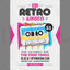 Bar music party posters template