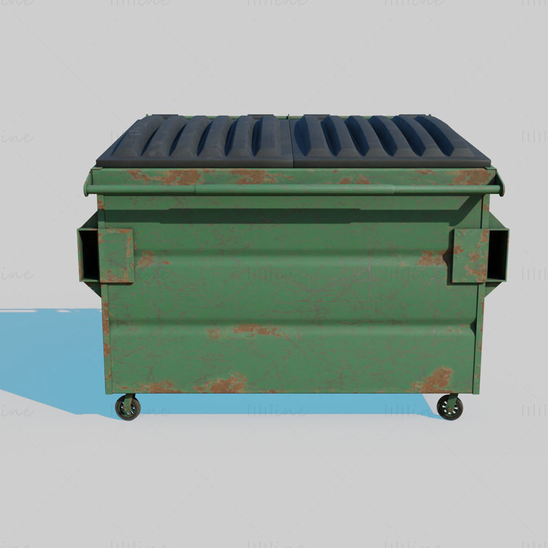 Garbage Dumpster 3D Model