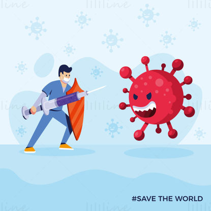 Fighting against the COVID-19 coronavirus