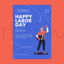 Carry forward the spirit of labor model poster template