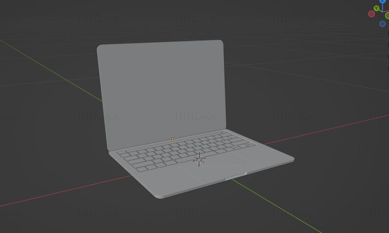 MacBook Pro 3D Model