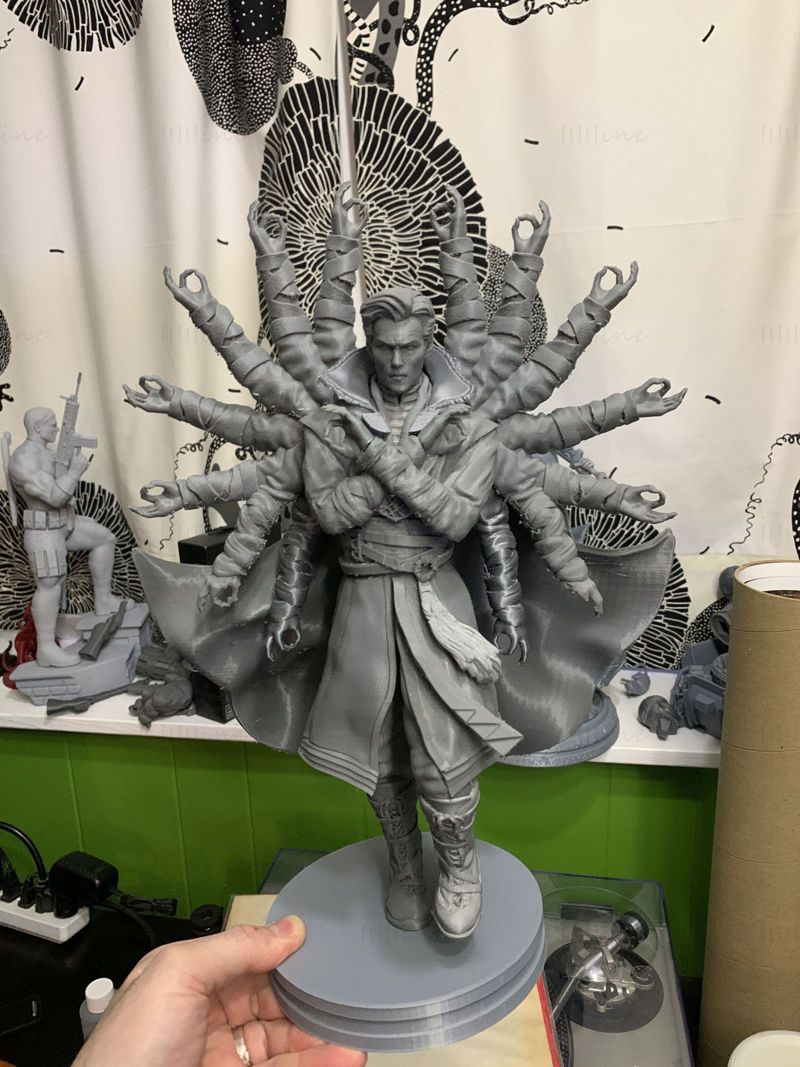 Doctor Strange 3D Model Ready to Print