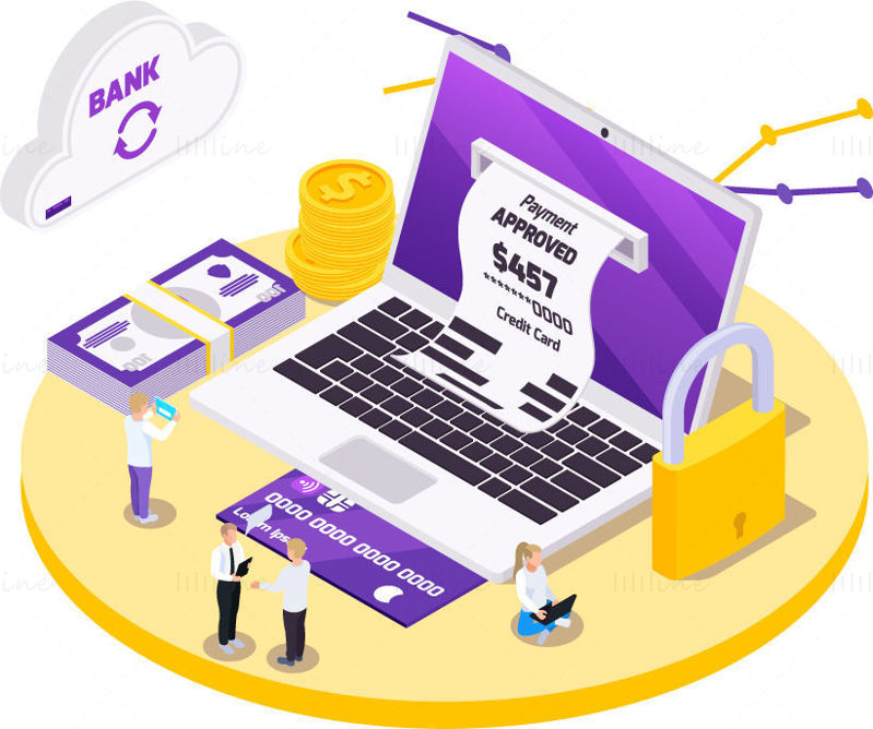 Finance element vector