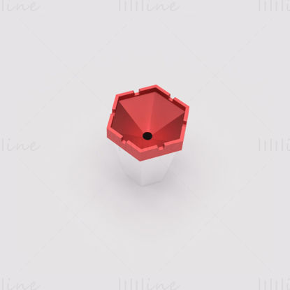 SERVITUDE / 3D tiskový model popelníku