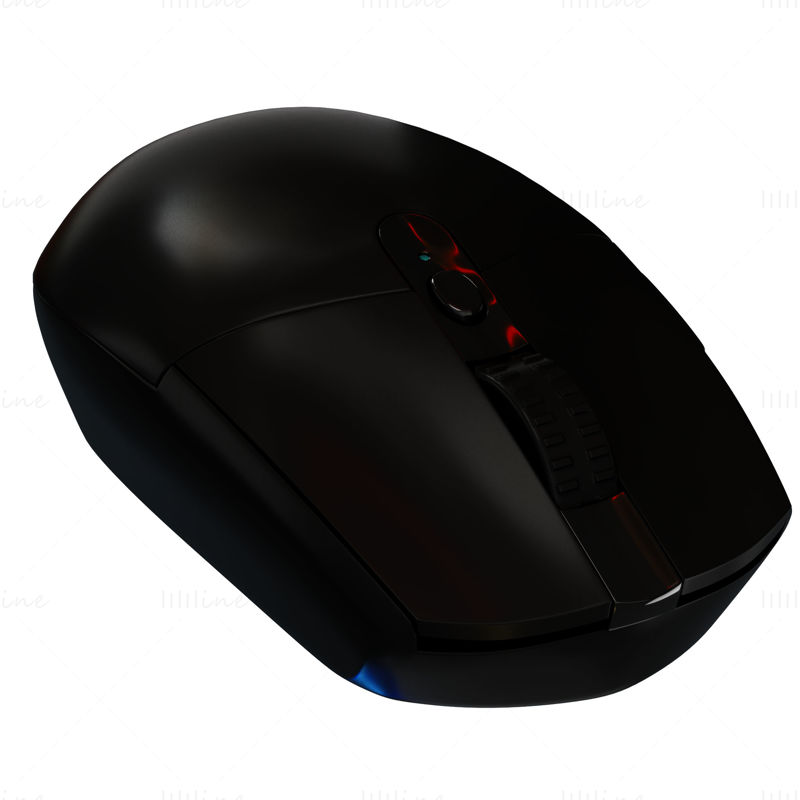 Wireless mouse 3d model