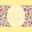 Flower background vector