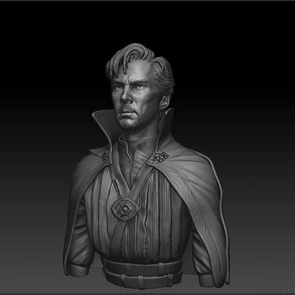 Doctor Strange Bust 3D print model