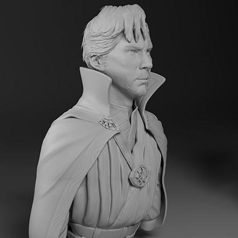 Doctor Strange Bust Modelo de impresión en 3D