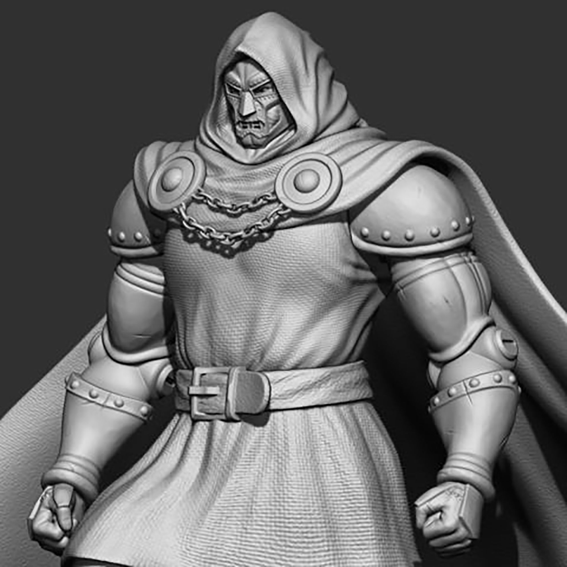 Doctor Doom 3d Model Ready To Print