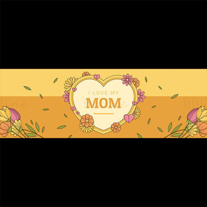 Mother's day pattern vector