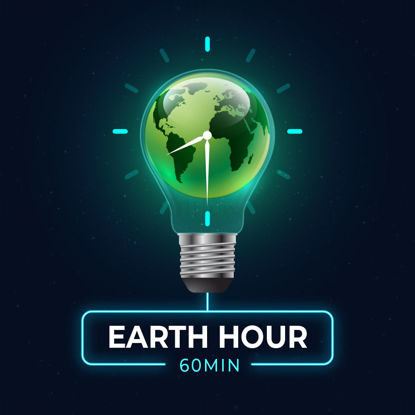 Earth Hour 60 min vektor