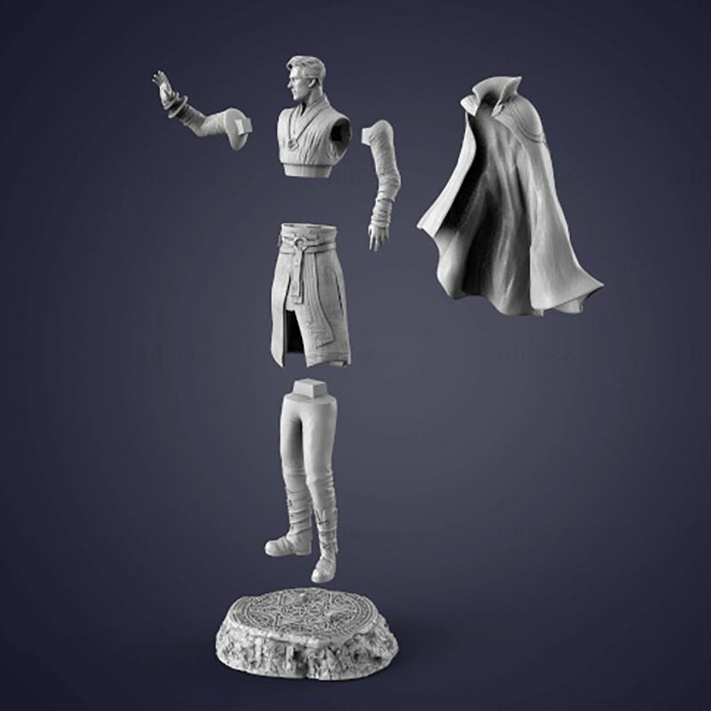Doctor Strange Modelo 3D Listo para Imprimir